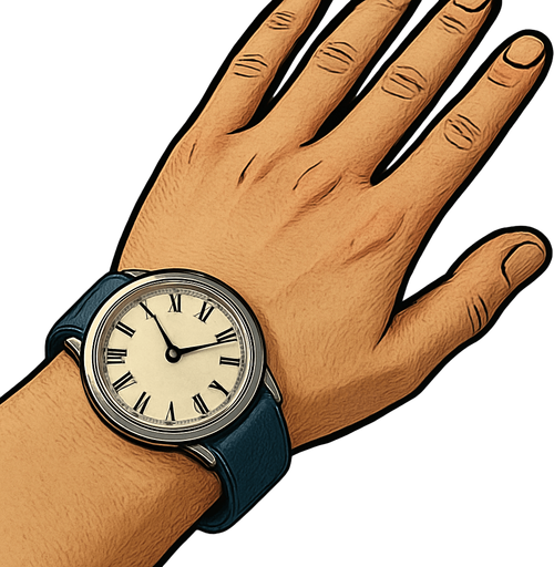 quiero el reloj mas detallado y en un etilo mas realista