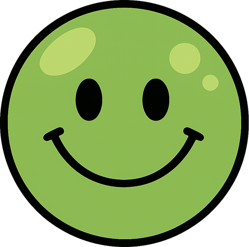 mutlu yeşil top
. No background. Transparent background. Blank background. No shadows. 2d. In-Game asset. flat
