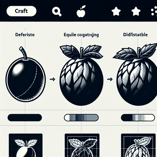 any three combo fruits some distance from each one.
Single Game Texture.  In-Game asset.  2d.  Blank background.  High contrast.  No shadows