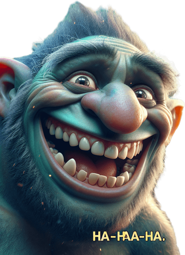 Ха-ха-ха.
Мем тролл