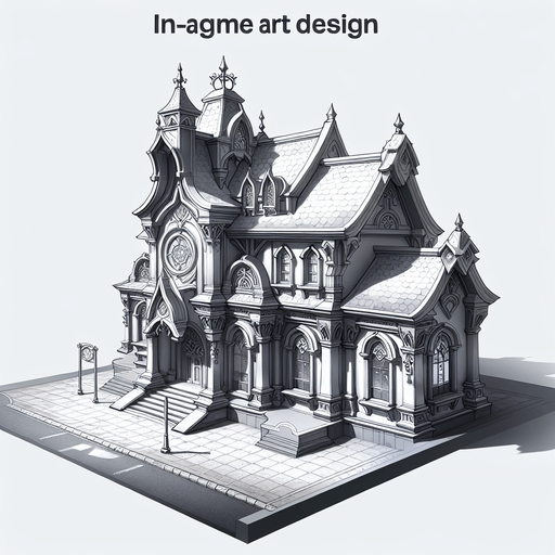 An bakery in a RTS fantasy style Single Game Texture. In-Game asset. 2d. Blank background. High contrast. No shadows.