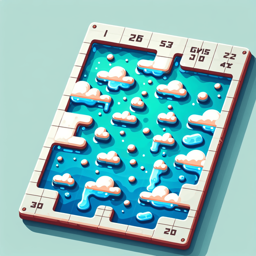 Water spill.
Single Game Texture.  In-Game asset.  2d.  Blank background.  High contrast.  No shadows