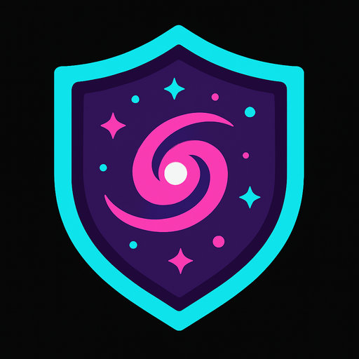 galaktic shield 2d.
In-Game asset.  2d.  High contrast.  No shadows