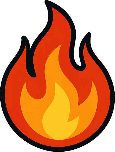 Alev.
In-Game asset.  2d.  High contrast.  No shadows