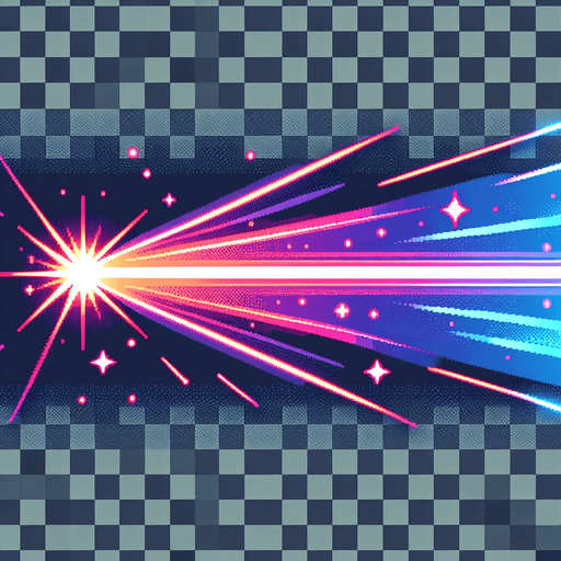 laser beam.
Single Game Texture. In-Game asset. 2d. Blank background. High contrast. No shadows. 
not sided
