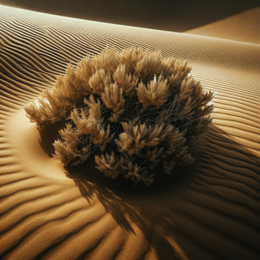 DUNE BUSH, TOP VIEW