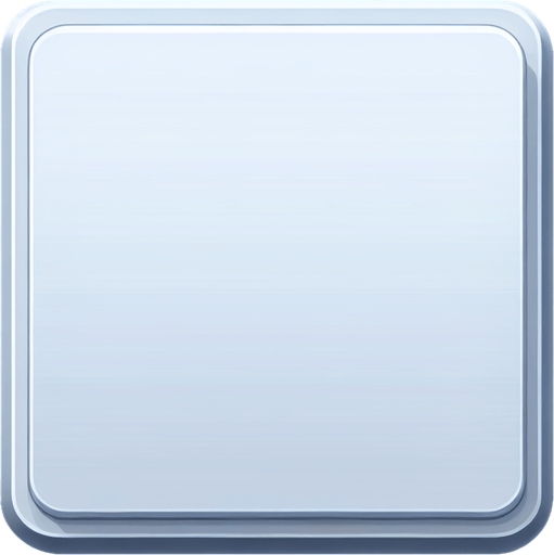 A modern clean empty rectangular button without borders.
Single Game Texture. In-Game asset. 2d. Blank background. High contrast. No shadows.