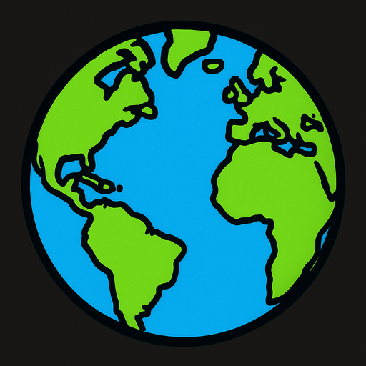 Earth.
In-Game asset.  2d.  High contrast.  No shadows