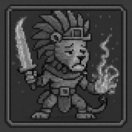 POnlo trizte el perosnaje y gris el boton