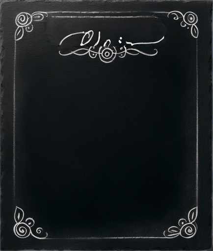 Word "ELIXIR" written in chalk