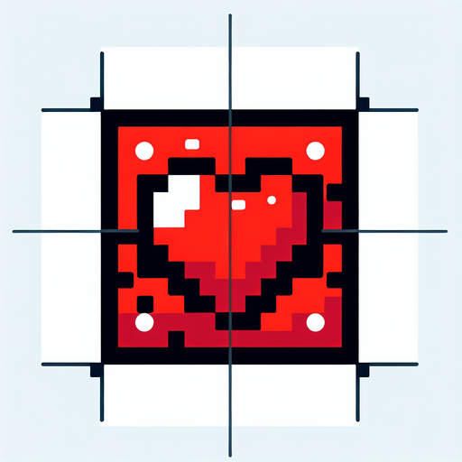 Red ♥️.
Single Game Texture. In-Game asset. 2d. Blank background. High contrast. No shadows.