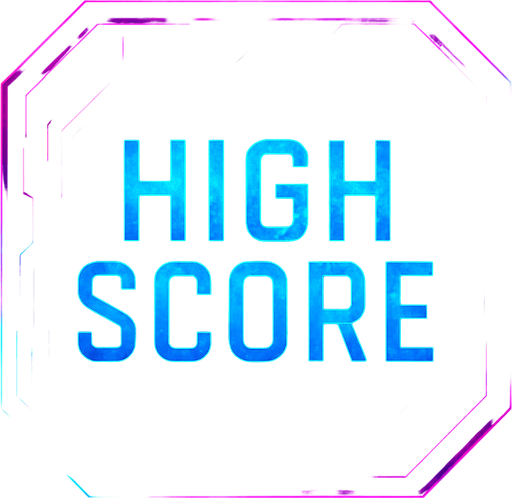 Change this 'start game' button to 'High Score' button with cyberpunk + abstract style. Futuer.