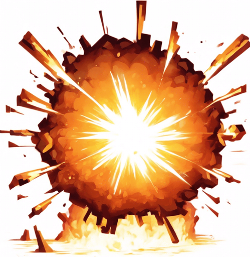 Remove the bottom part that is not coming from the center explosion