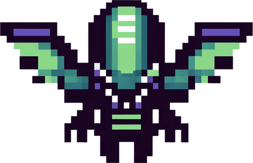 replace green areas for white color. make it bigger and scarier.