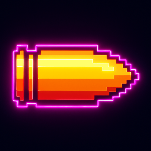 Vuelvelo neon brillante por bordes