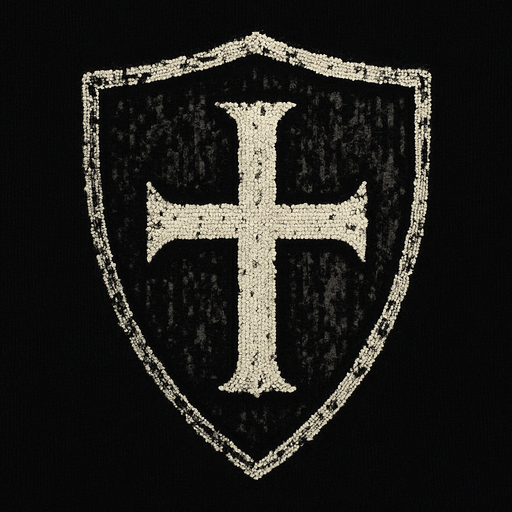 Kalkan logosu Dark souls style 2d pixel art.
In-Game asset.  2d.  High contrast.  No shadows
