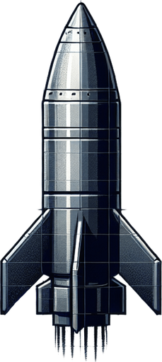 360-degree missile.
Single Game Texture.  In-Game asset.  2d.  Blank background.  High contrast.  No shadows