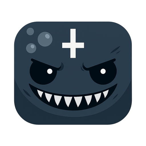 Bunun hiç birşey ni değiştirme sadece rengini koyu  mavi ve açık gri ve alnına ters haç koy ve arkaplanı olmasın