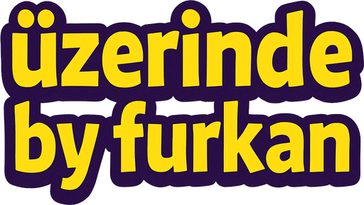 üzerinde by furkan yazan bir yazı.
In-Game asset.  2d.  High contrast.  No shadows