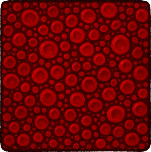 red blood texture, square bar.
In-Game asset.  2d.  High contrast.  No shadows