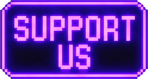 Write SUPPORT US instead of SETTINGS.