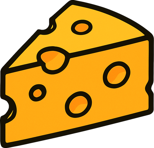 Peynir.
In-Game asset.  2d.  High contrast.  No shadows