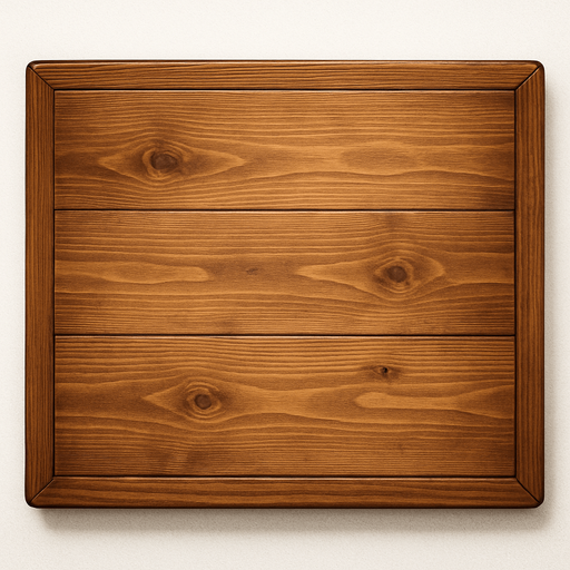 Üstten görünüm table - Yazısız - Gerçekçi.
In-Game asset.  2d.  High contrast.  No shadows