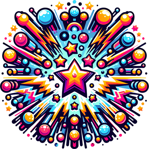 powerup frenzy used in fruit ninja game.
Single Game Texture.  In-Game asset.  2d.  Blank background.  High contrast.  No shadows