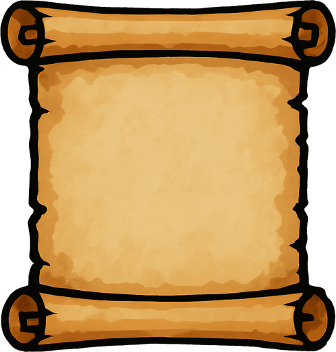 pergamino para usar de fondo.
In-Game asset.  2d.  High contrast.  No shadows