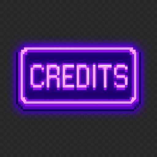 Write CREDITS instead of START.