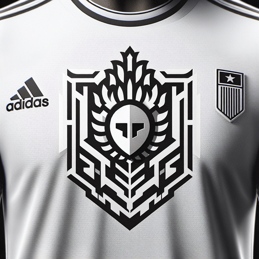 ЛОГОТИП НА ИГРОКЕ СВЕРХУ ФУТБОЛЬНОГО КЛУБА СПАРТАК.
Single Game Texture. In-Game asset. 2d. Blank background. High contrast. No shadows.