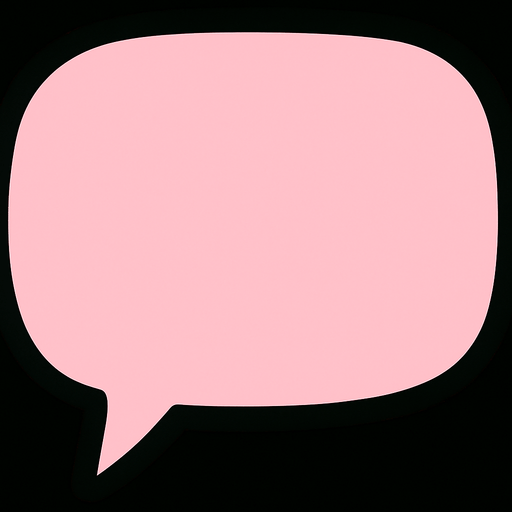 remove the face from the speech bubble