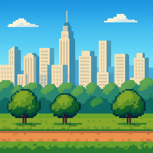 same picture noon time pixel