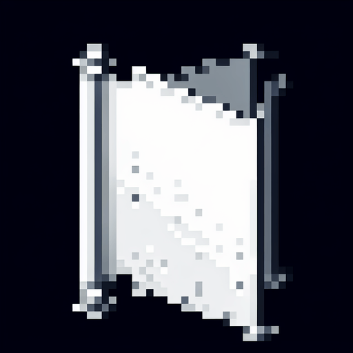 white paper wallpaper. In-Game texture. 2d.. High contrast. No shadows. pixel. 8 bit. single color