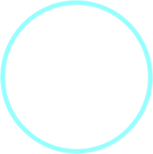 A simple, slightly glowing circular outline indicating where towers can be placed..
In-Game asset.  2d.  High contrast.  No shadows