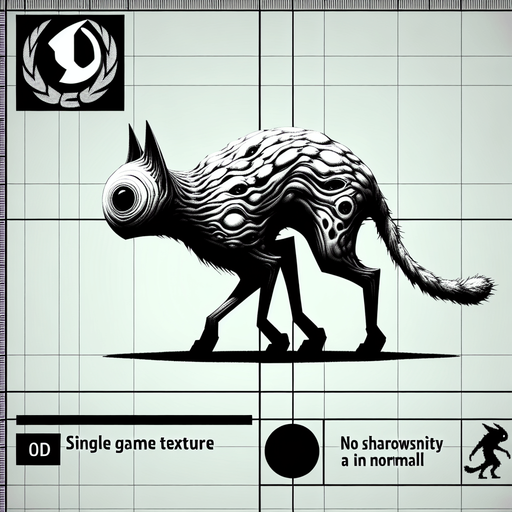 2 ayak üstünde yürüyen cat.
Single Game Texture.  In-Game asset.  2d.  Blank background.  High contrast.  No shadows