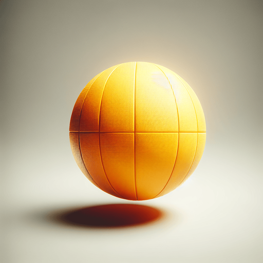 yellow ball.
Single Game Texture.  In-Game asset.  2d.  Blank background.  High contrast.  No shadows