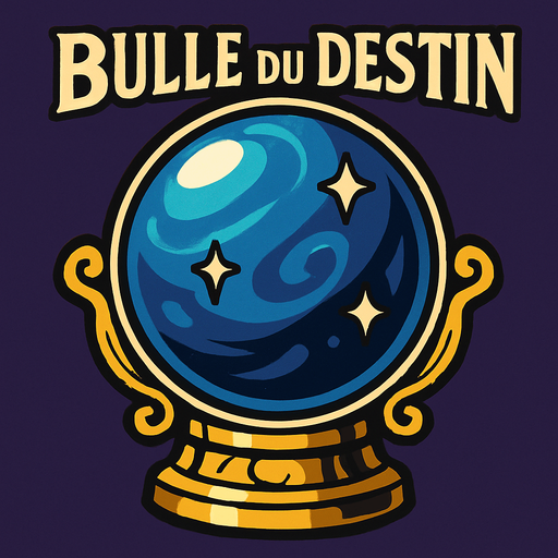 Bulle du destin.
In-Game asset.  2d.  High contrast.  No shadows