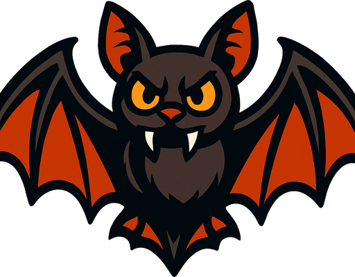 yarasa.
In-Game asset.  2d.  High contrast.  No shadows