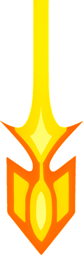 laser bullet down.
In-Game asset.  2d.  High contrast.  No shadows