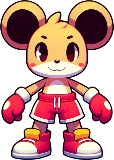 topolino.
Single Game Texture. In-Game asset. 2d. Blank background. High contrast. No shadows.