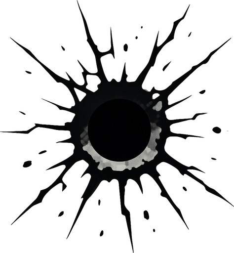 mermi izi.
In-Game asset.  2d.  High contrast.  No shadows