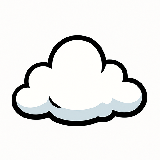 white sky.
In-Game asset.  2d.  High contrast.  No shadows