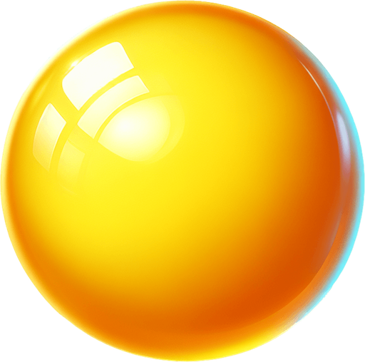 Basic Prompt:
Bright yellow candy, lemon yellow color, smooth surface, sweet and tempting looking treat.
More Detailed Prompt (Optional):
Vibrant, sunny yellow candy, with subtle hints of lemon and gold. It has a smooth, glossy surface, almost like glass. The light catches it just right, creating a small sparkle. The background is slightly blurred.
More Variations to add (Optional):
Shape: Sphere, star, gumball, square, etc.
Texture: Gummy, hard candy, crystalline, etc.
Lighting: Soft, harsh, natural, artificial, etc.
Background: Plain, gradient, candy store, etc.
Additions: Candy wrapper, other candies, etc.
Example Combination Prompt:
Round, bright yellow candy like a gumball. Has a smooth, glossy surface with soft lighting. Hints of lemon and gold colors, p.
Single Game Texture.  In-Game asset.  2d.  Blank background.  High contrast.  No shadows