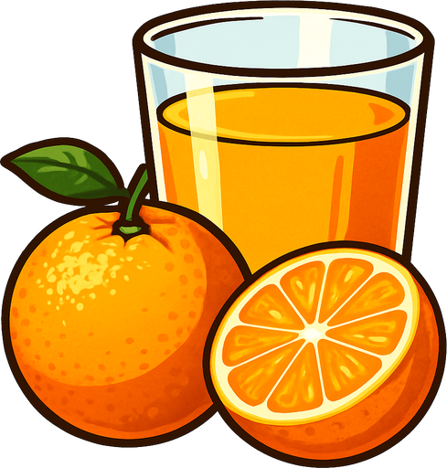 OrangeJuice - Gerçekçi - Yazısız.
In-Game asset.  2d.  High contrast.  No shadows