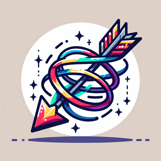 a sharp cartoon-style arrow flying to the right, with colorful string, 2D game asset, minimal shading, pixel-perfect edges, isolated, flat art style.
Single Game Texture.  In-Game asset.  2d.  Blank background.  High contrast.  No shadows