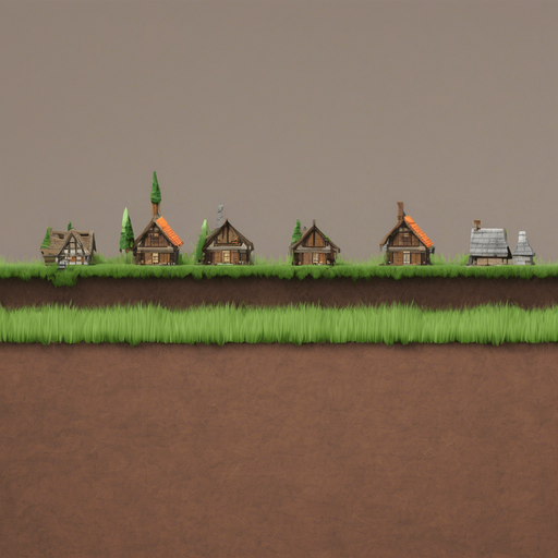 Mejorar el diseños de lás casas para que sean más medievales y aumentar su calidad, más arboles y mejorar la calidad del cesped