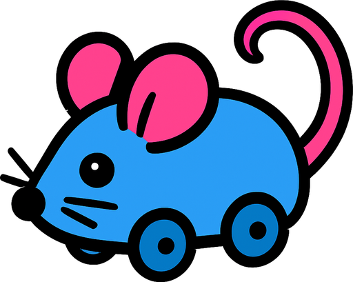 mouseToy.
In-Game asset.  2d.  High contrast.  No shadows