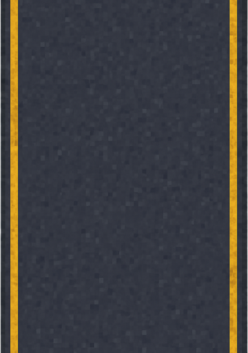 pixel art 2d road 3 lane top view no lane