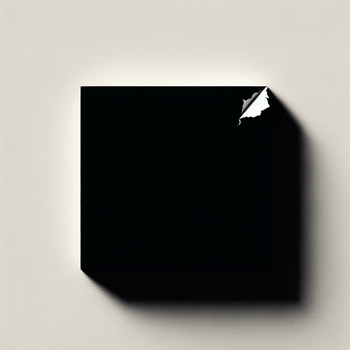 black square. very very tiny small white crack in a random position. black should be 0000000.
Single Game Texture. In-Game asset. 2d. Blank background. High contrast. No shadows.